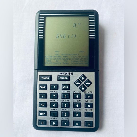 Sporty’s Electronic E6B Flight Computer Calculator Reference FdF -51a /57 /60 - Picture 4 of 6